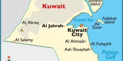 Kuwait full map