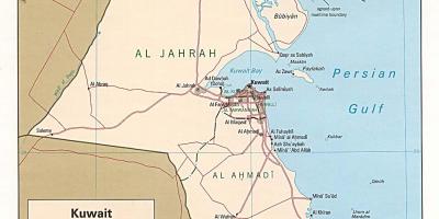 Map of safat kuwait